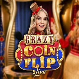 Enjoy Crazy Coin Flip by Evolution – logo hosted on icecasinobulgaria.com