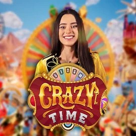Crazy Time logo by Evolution Ice Casino