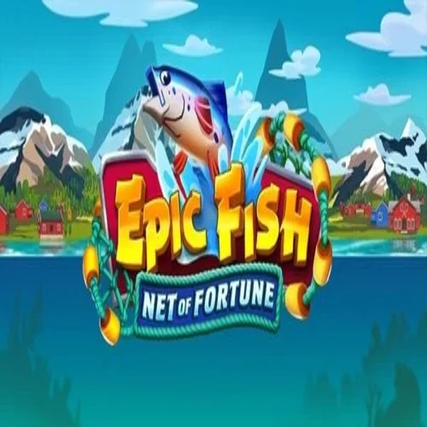 Epic Fish Net of Fortune online game logo by Quickspin on icecasinobulgaria.com