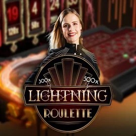 Lightning Roulette slot visual from Evolution available on icecasinobulgaria.com