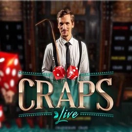 Live Craps slot icon by Evolution, available at Ice Casino