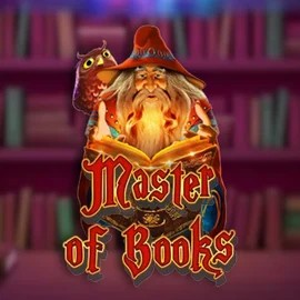 Official Slots logo: Master of Books by Swintt at Ice Casino