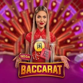 Mega Baccarat logo – Live Casino by Pragmatic Play at Ice Casino