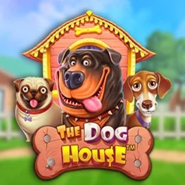 The Dog House slot logo by Pragmatic Play at Ice Casino