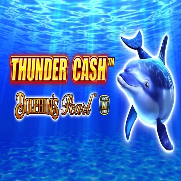 Thunder Cash Dolphins Pearl logo by Novomatic at Ice Casino