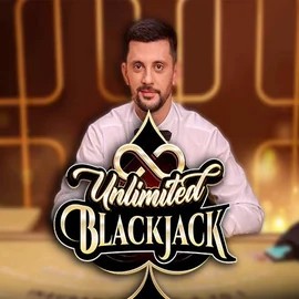 Official Live Casino logo: Unlimited Blackjack by Ezugi at Ice Casino