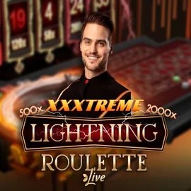 XXXtreme Lightning Roulette slot visual from Evolution available on icecasinobulgaria.com
